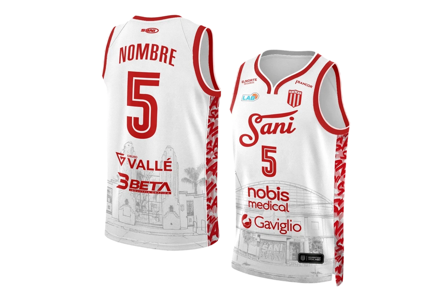 Uniforme oficial · blanco - prenda oficial